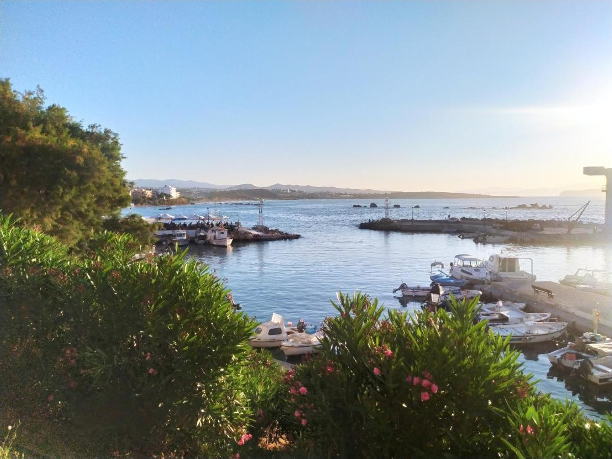Sea Side View Home Steps From The Beach & City Chania  Ngoại thất bức ảnh